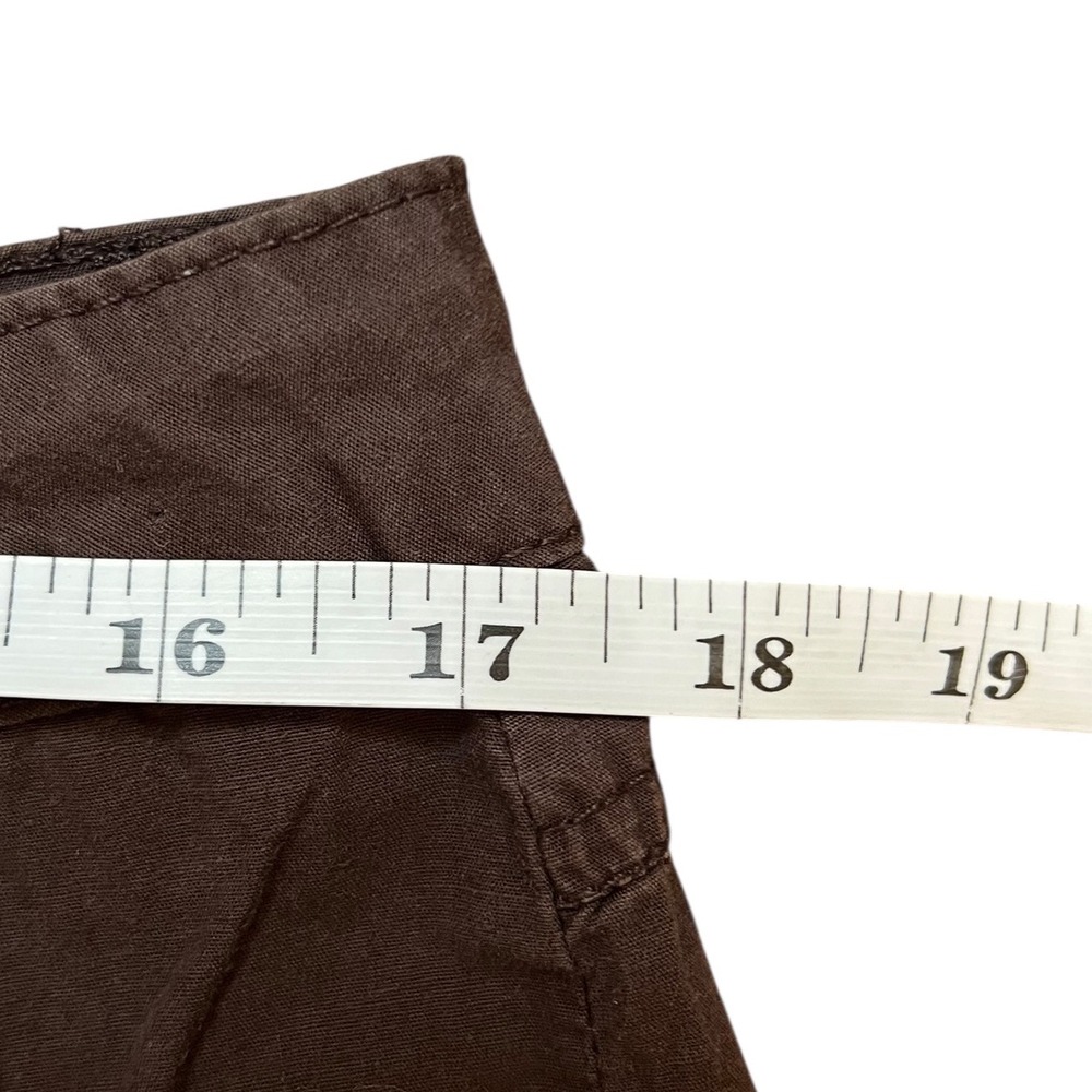 Style & Co Women's Embroidered Capri Cargo Pants Size 10 Casual Drawstring Y2K - Picture 5 of 9